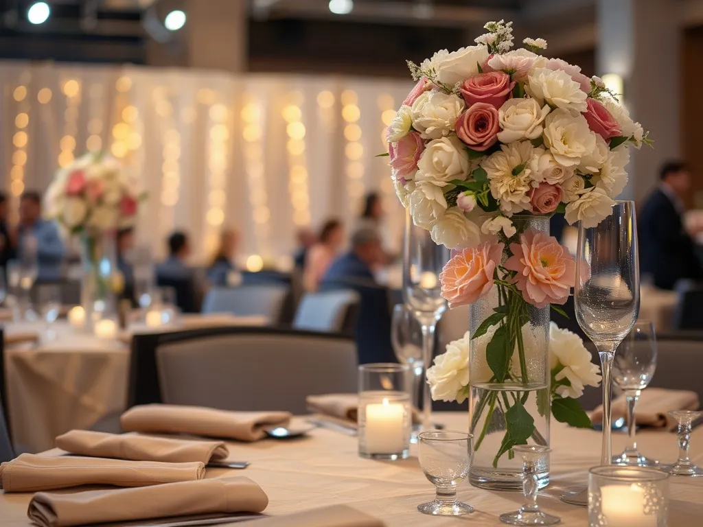 Musiikki- ja tanssiesitys illallisella